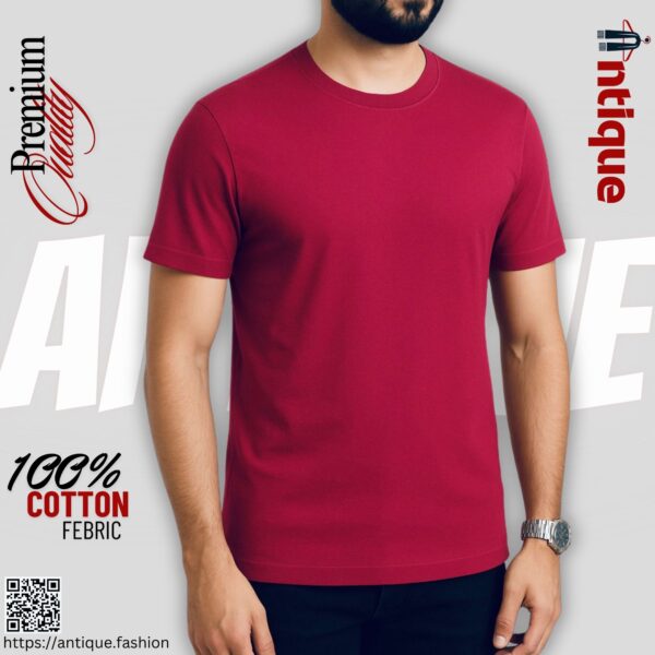 Solid Half Sleeve T-Shirt
